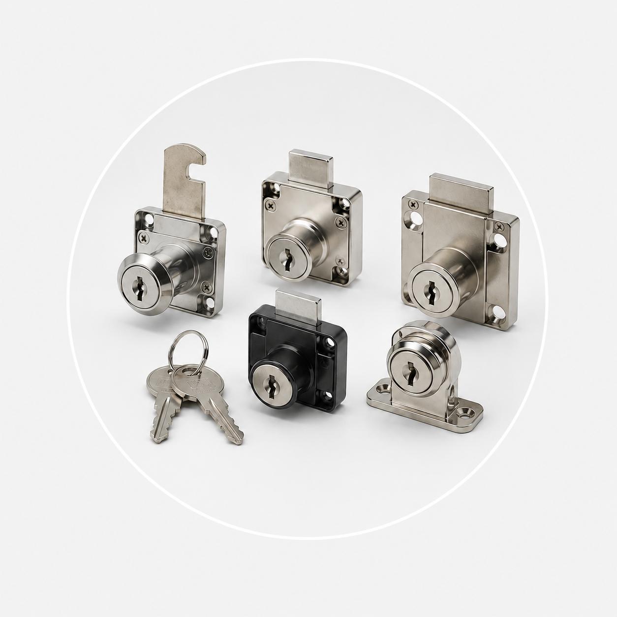 Khóa tủ – Khóa tủ gỗ, tủ sắt, tủ hồ sơ, ngăn kéo